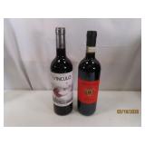 (2) bottles CHIANTI & CRIANZA Wine sealed 2018et