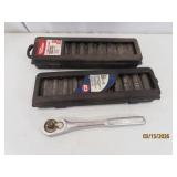 LOT 1/2'drive DeepWell Sockets & Driver US