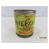antique Cigarette 3' Tin 'State Express'