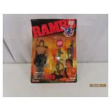 on card 1982 RAMBO Action Figure Toy *BB* UNPUNCHD