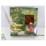 New COLIBRI Bird Bath Metal *Hang or Ground*