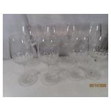 (8) WATERFORD Crystal Presage Honeycomb Goblets