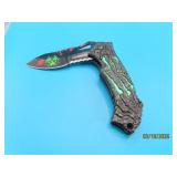 ZOMBIE HUNTER zb-040 BeltClip 4' Folding Knife