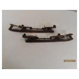 set Antique Primitive early Ice Skates