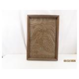 antique UNION 'Now & Forever' Metal Sign nailpunch