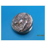 Rare Sterling Art Nouveau Nude Mermaid Lockett 17g