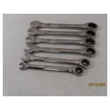 6pc Ratcheting DURALAST 8mm~15mm Wrenches