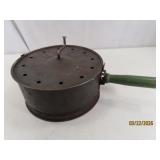 Antique woodhandled PopCorn Popper