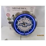 CHEVROLET Neon 12' Wall Clock boxed