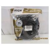 New 50' HDMI HDTV '240' Black Cable high speed
