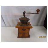 Antique Wooden REWO Vienna 8' Coffee Grinder