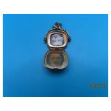 Antique 3/4' GF? Double Picture Lockett Pendant