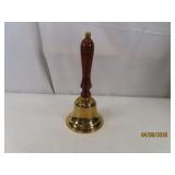 9' WoodHandled Brass Loud Bell 2of2