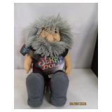 vtg THE JERRY DOLL Jerry Garcia 1998 Plush 18'
