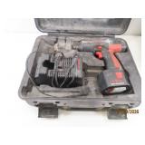 SNAP ON TOOLS 3/8' 12v Cordless Impact Drill SET