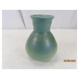 VAN BRIGGLE DoubleMarked 4' MatteBlue Vase