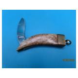 unique 2' Knife PARKER CUT BearClaw Pendant