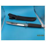 unused 12' FixedBlade Fantasy Type Knife w/ sheath
