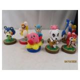 (8) NINTENDO 'amibo' Gaming Toys figures