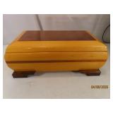 Handmade Wooden Inlaid 13' Jewelry/Stash Box