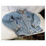 vtg Lined LEVI'S MensMED Denim ButtonUp Jacket