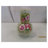 vtg LEFTON Handpainted 7.5' Bedside Carafe/Cup SET