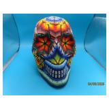 Huichol Beaded Art SKULL HEAD 7' Sculpture EXC