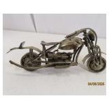 Metal 8' MOTORCYCLE Nut/Bolt Repurpose Sculpture