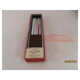 unused c1960s AIRGUIDE In/Outdoor Thermometer 11'