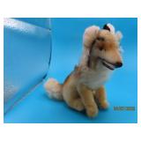 vtg c1950s STEIFF German Shepherd Dog 5' pin notag