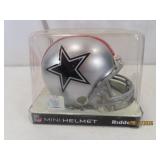 mint Dallas Cowboys Mini Helmet '1976 Look' R/W/B