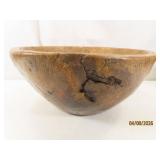 early Antique 11' Wooden 'worked' Bowl NEAT Native