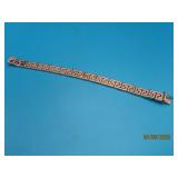 Sterling MILOR Italy 7' ujoint Bracelet 21g