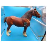 scarce paper tag BREYER vtg 'CLYDESDALE' Horse