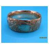 Antique Gold Filled/Toned 2.5'x1' Bracelet R&G CO
