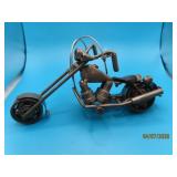 8' Metal RePurpose Motorcycle Nut/Bolt Sculpture