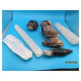 (8) Spritual Crystals & Mineral Specimens 2'~9'