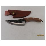 Artisan Crafted 11' Fixed Blade Knife + Sheath EXC