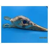 Neat c1970s DUCK HEAD Envelope Paper 4.5' Clip