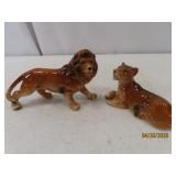 vtg c1950s LION 5' Salt & Pepper Set