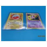 Pokemon Cards: (2) ELECTRODE + MR MIME 1999 cards
