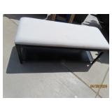 48' ARHAUS Black/Upholstered Accent Bench $1400