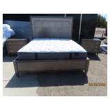 LEXINGTON Modern 4pc King Bed & Nightstands $4k+