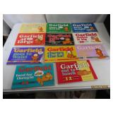 (11) vintage GARFIELD Cartoon Books