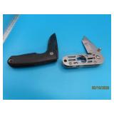 (2) 3' SingleBlade Knifes Boker Ceramic & Metal