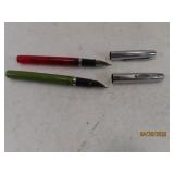 (2) vintage SCHAFFER Calligraphy polyhandled Pens