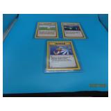 Pokemon Cards: (3) TRAINER 1999 Cards