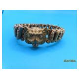 Rare Antique Victorian TIGER Flex 2.25' Bracelet