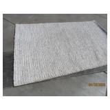 POTTERY BARN 5x8 HeatherOatmeal Area Rug $1k+