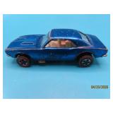 1967 HotWheels Redline Blue Custom Camaro